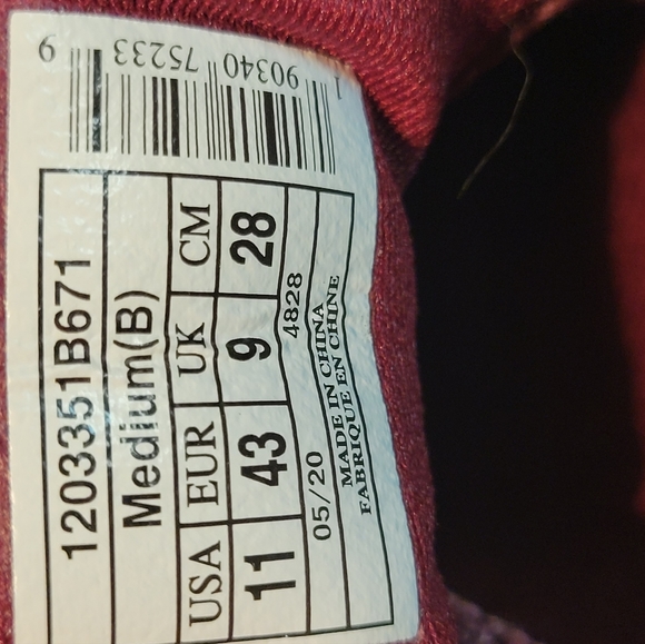 Brooks Levitate 4 Road Running Sneakers Size 8 Maroon / Pink - Picture 6 of 16